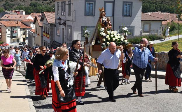 Procesión de la Virgen del Castillo, que este año no se celebrará por la covid.