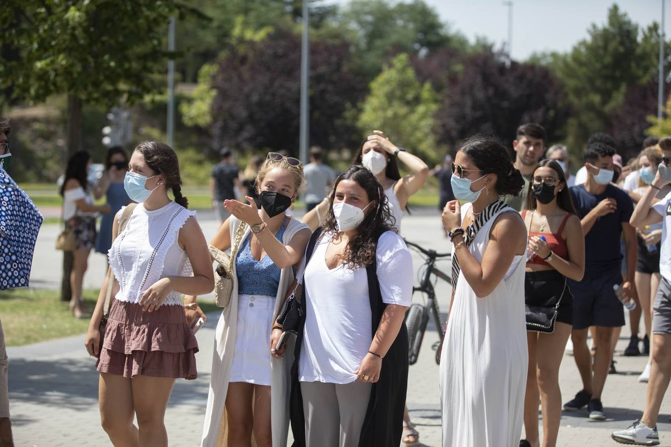 Fotos: Vacunación masiva contra la covid de los jóvenes de entre 17 y 19 años en Valladolid
