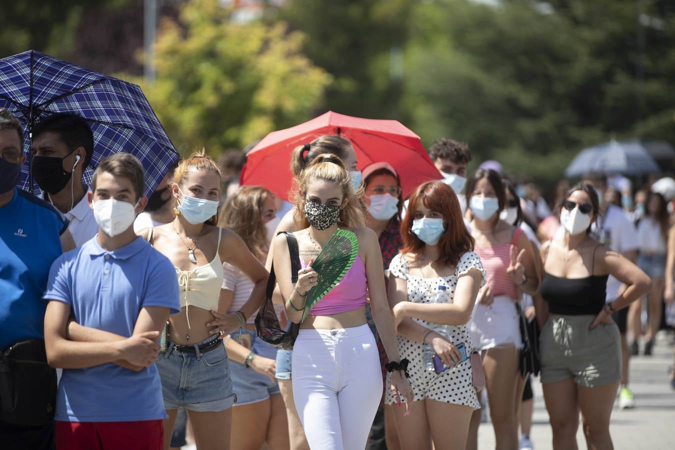 Fotos: Vacunación masiva contra la covid de los jóvenes de entre 17 y 19 años en Valladolid