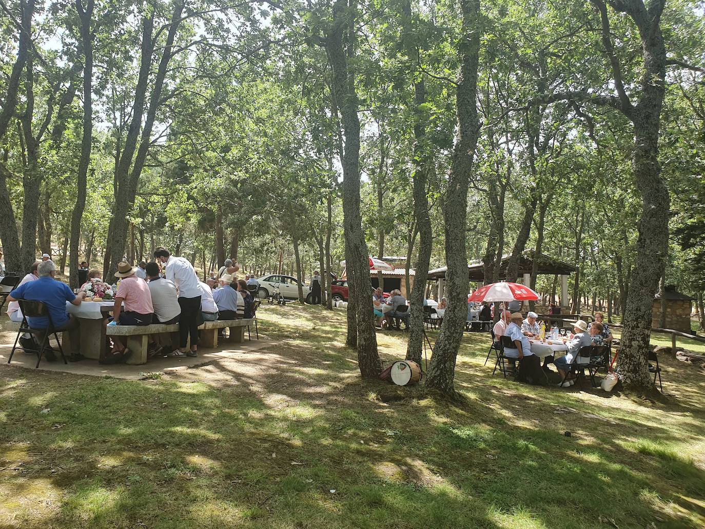 Fiesta de mayores en El Maíllo