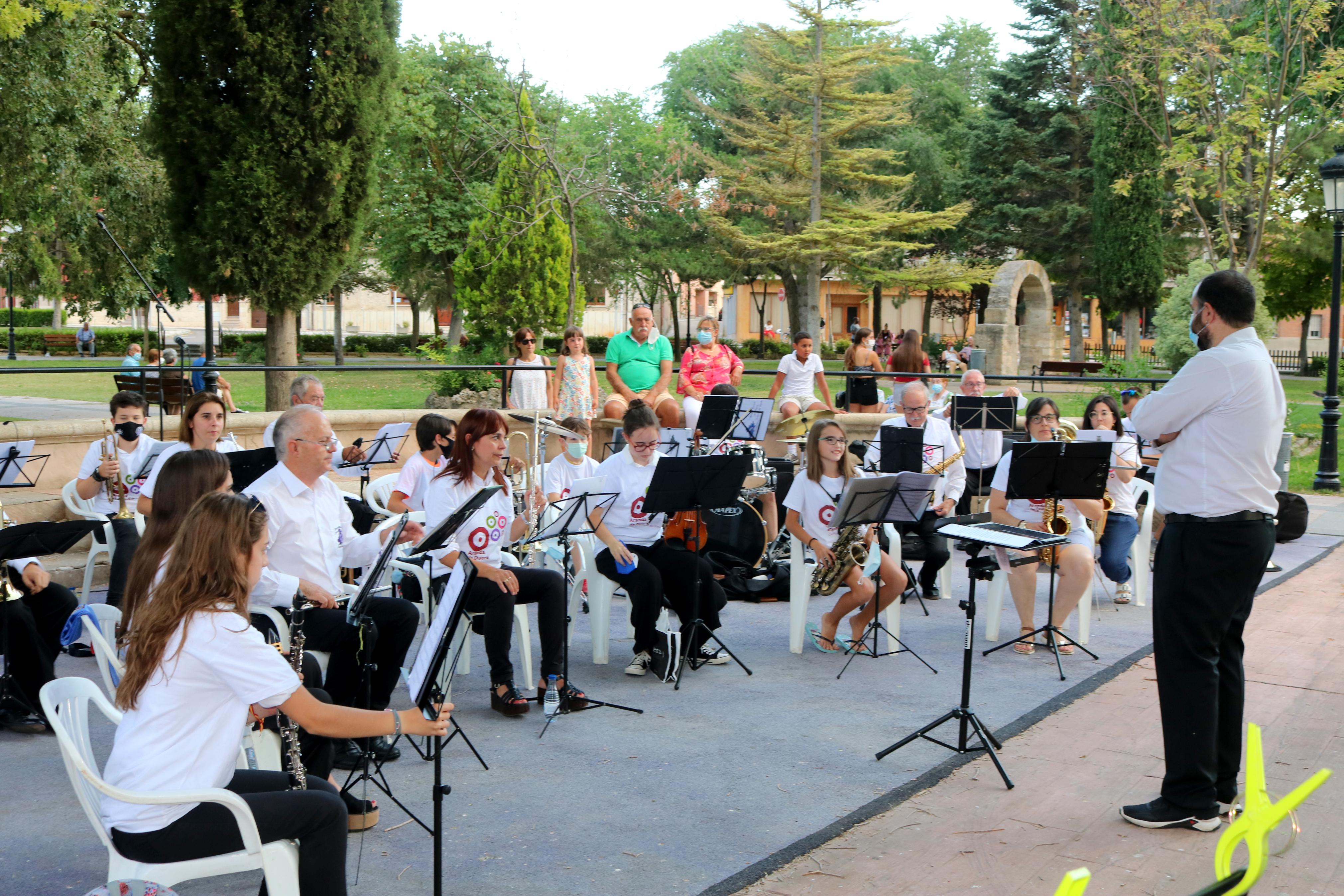 Baltanás disfruta de la música con su tradicional Concierto Estival