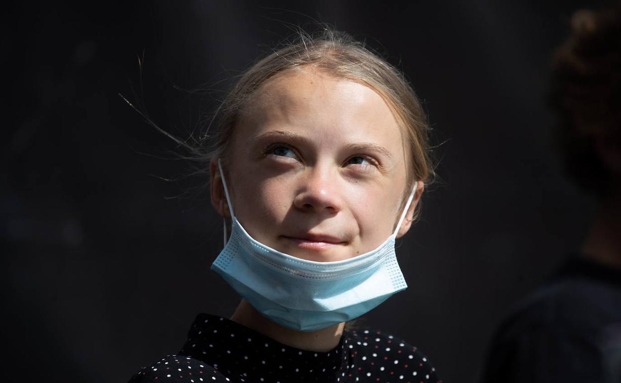 La activista Greta Thunberg.