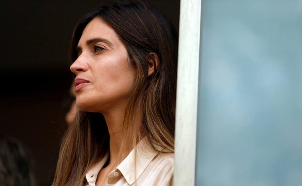 Sara Carbonero manda 'fuerza' a los vecinos de Navalacruz