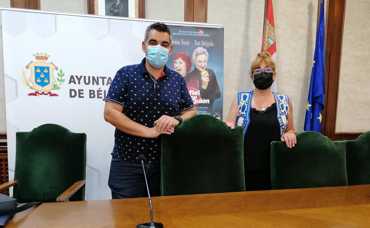 Un momento de la presentación del programa festivo.