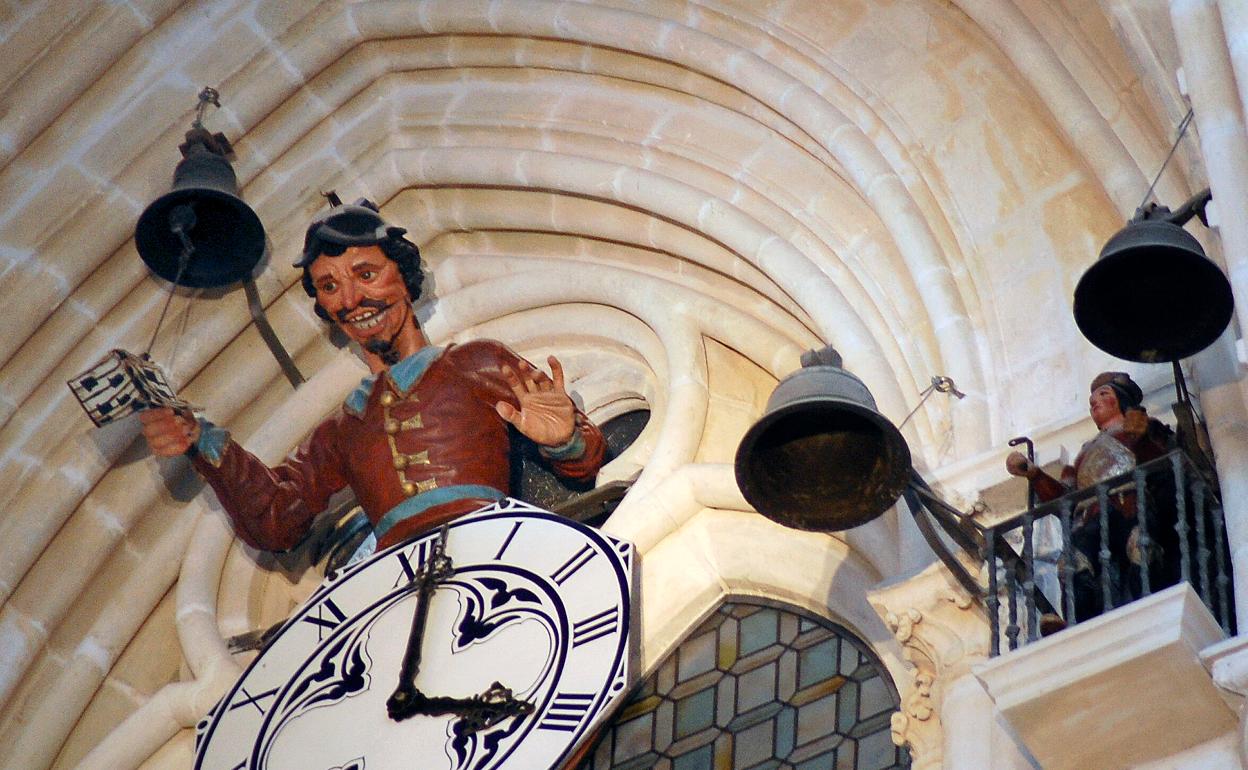 El Papamoscas de la Catedral de Burgos. 