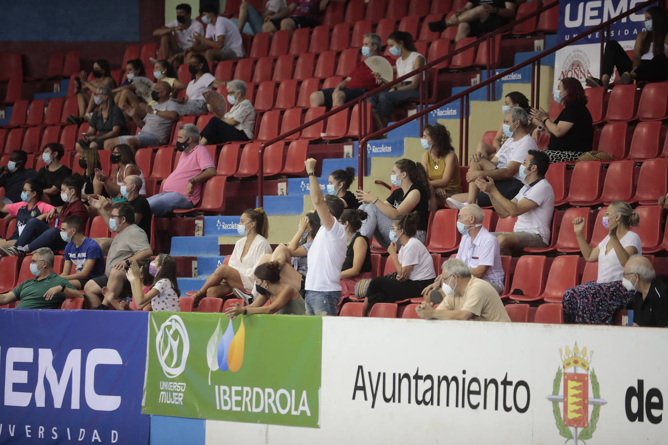 El partido entre el Caja Rural Aula Valladolid en la final de la SummerBAG.