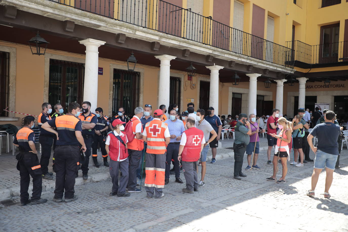 Fotos: Segunda batida para intentar encontrar al anciano desaparecido en Tordesillas