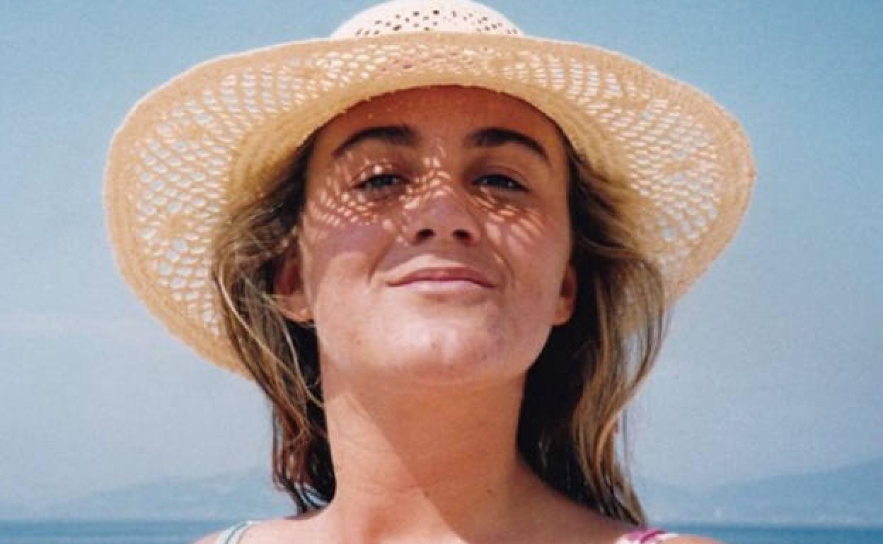 Carlota Corredera en agosto de 1993. 