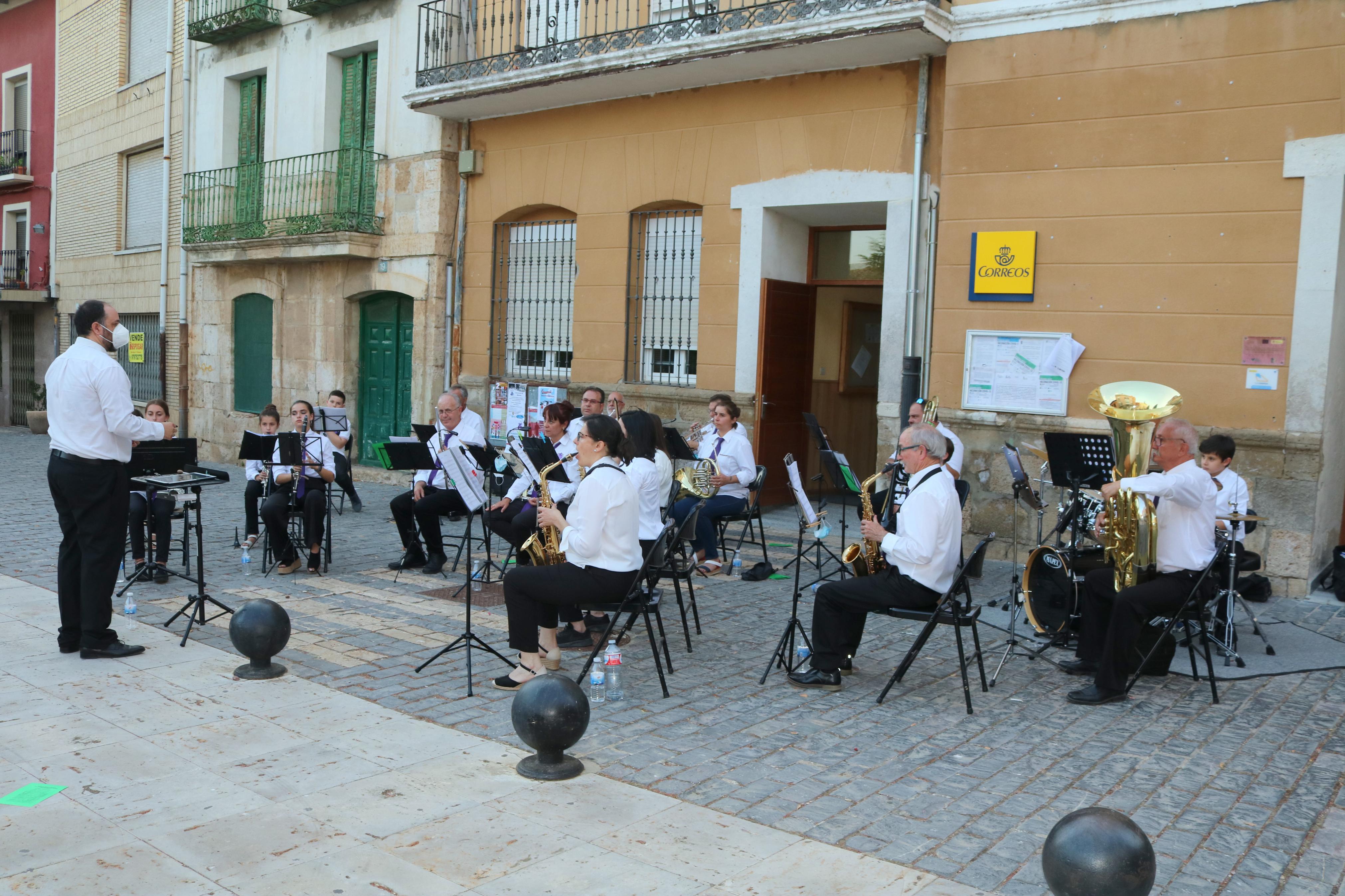 Torquemada disfrutó del Concierto ofrecido por la Banda de Música Comarcal de la ACJB