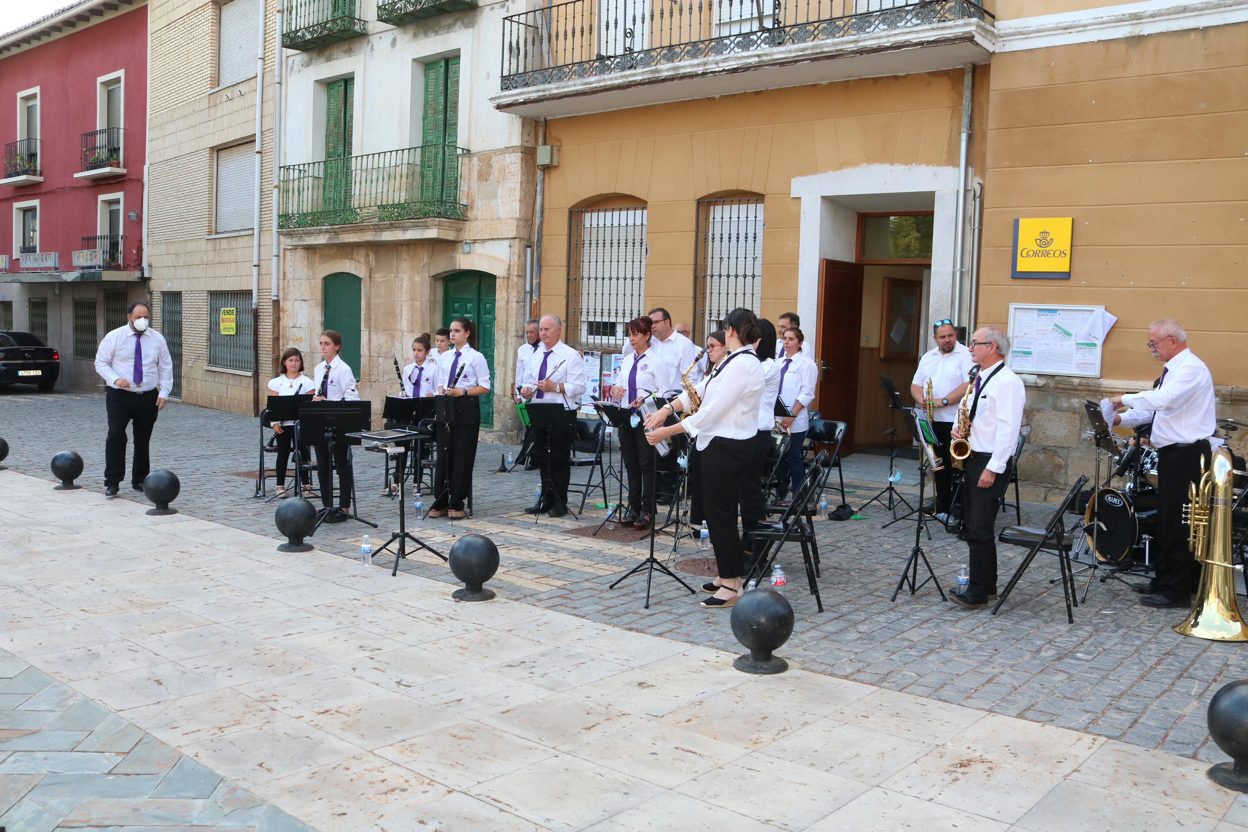 Torquemada disfrutó del Concierto ofrecido por la Banda de Música Comarcal de la ACJB