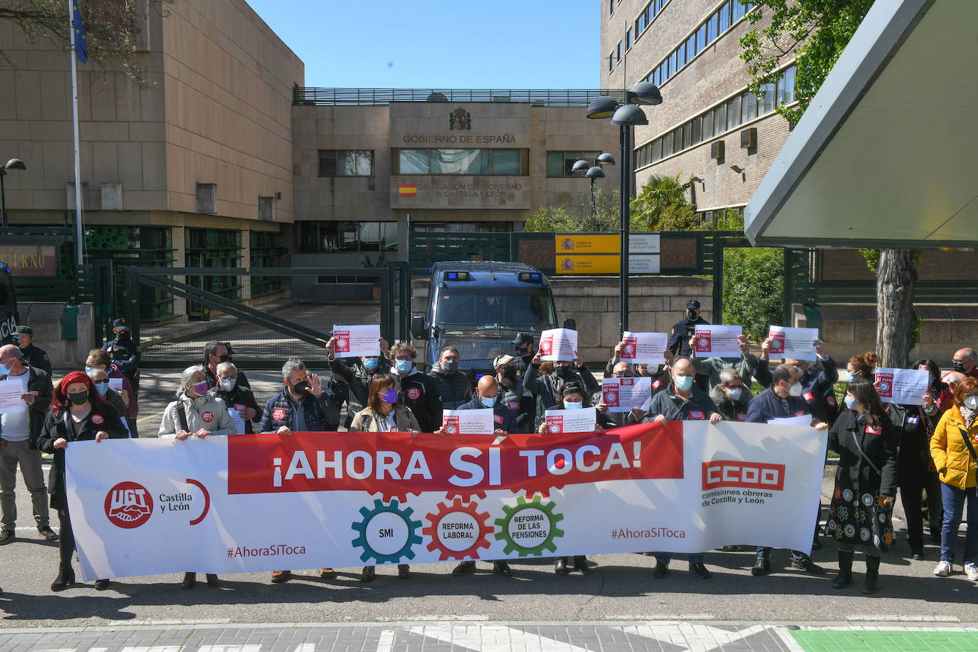 Estado del tráfico y carreteras en Valladolid: Una manifestación afectará a la circulación por la ciudad este martes
