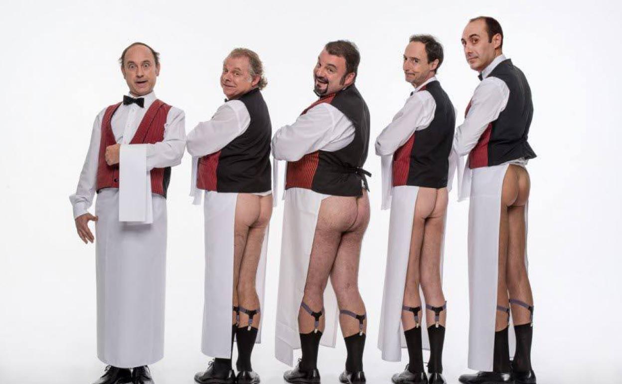 El grupo Yllana, durante uno de sus espectáculos. 