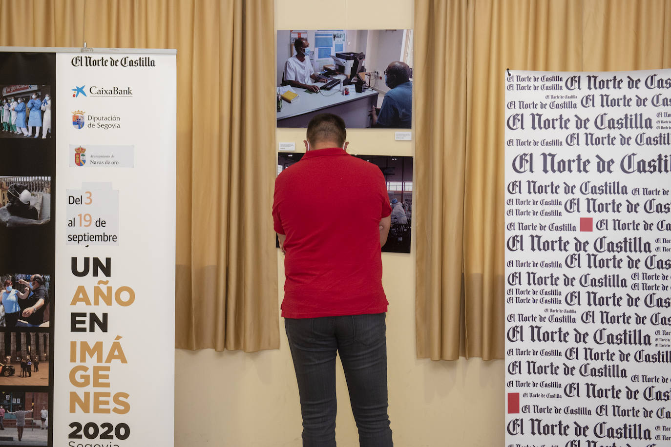Fotos: La exposición &#039;Un año en imágenes&#039; comienza en Navas de Oro