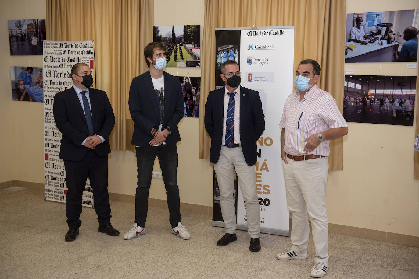 Fotos: La exposición &#039;Un año en imágenes&#039; comienza en Navas de Oro