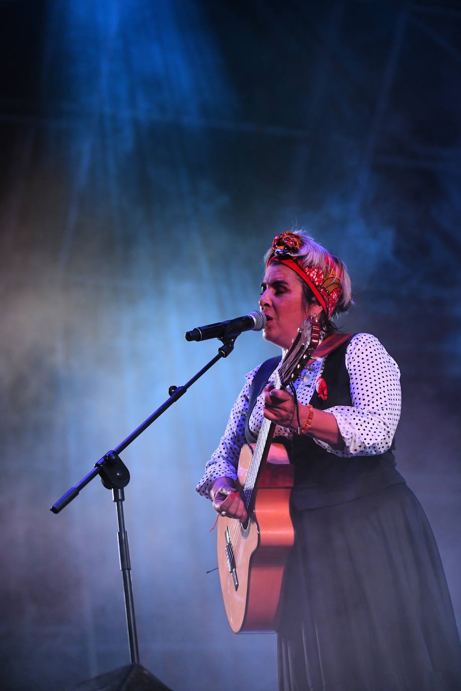 Fotos: Concierto de Amparanoia en la Plaza Mayor de Valladolid