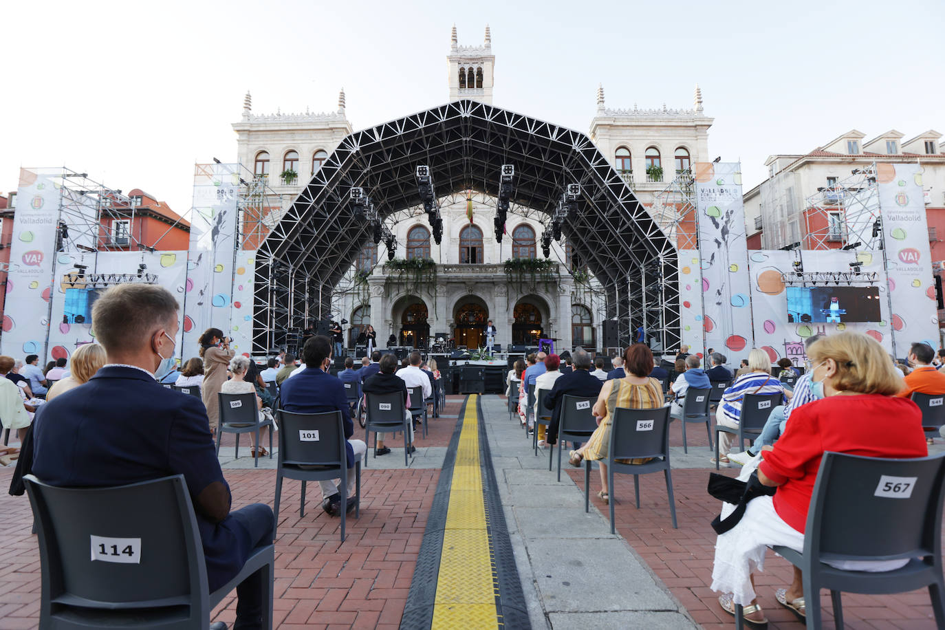 Fotos: Pregón de las Fiestas de Valladolid 2021