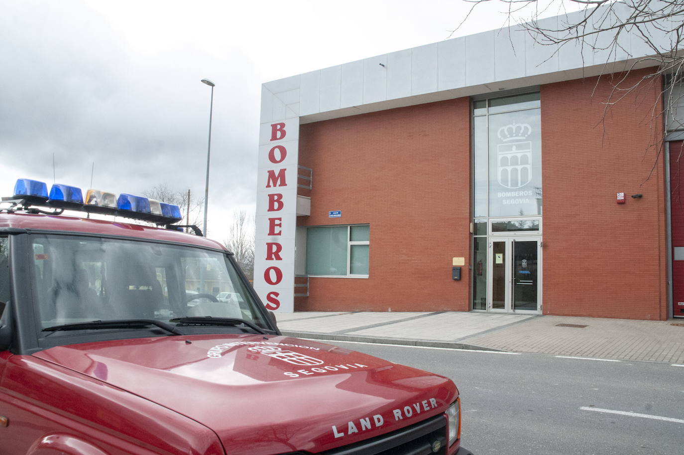 Parque de Bomberos de Segovia capital.