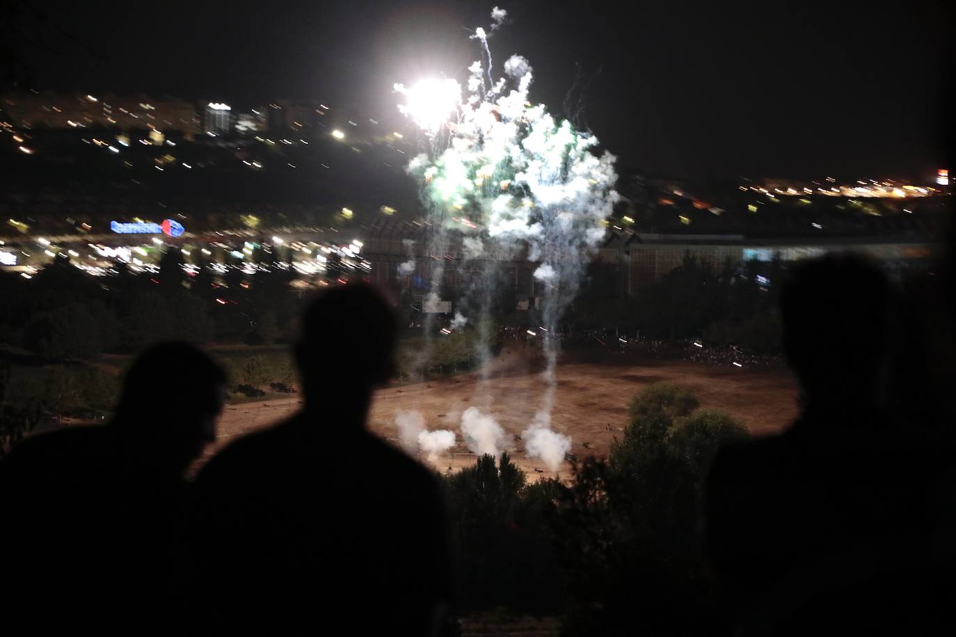 Fotos: Los fuegos artificiales del domingo en Valladolid