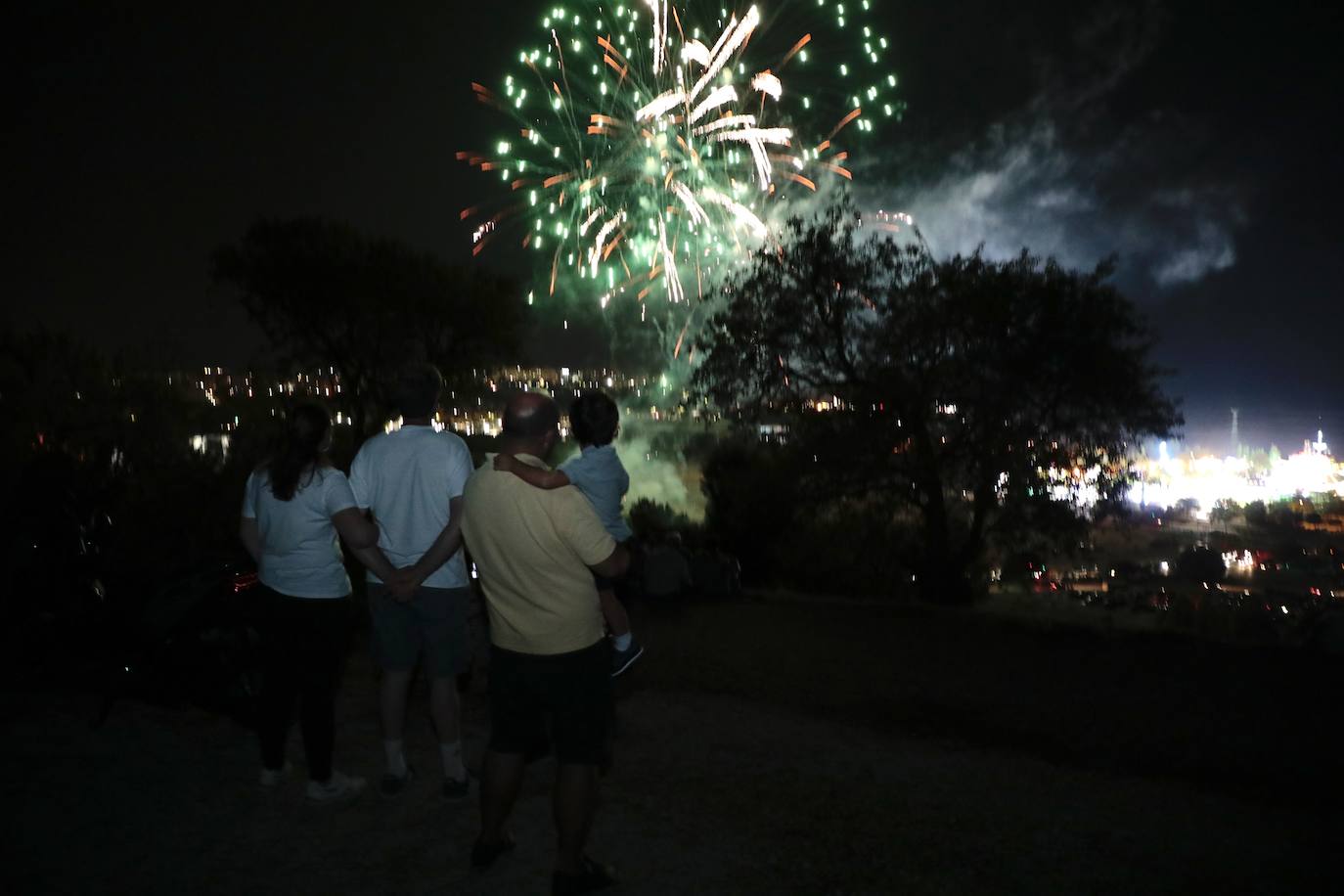 Fotos: Los fuegos artificiales del domingo en Valladolid