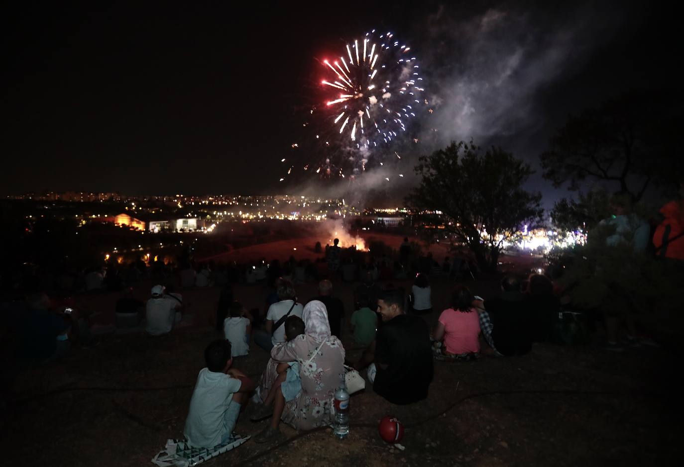 Fotos: Los fuegos artificiales del domingo en Valladolid