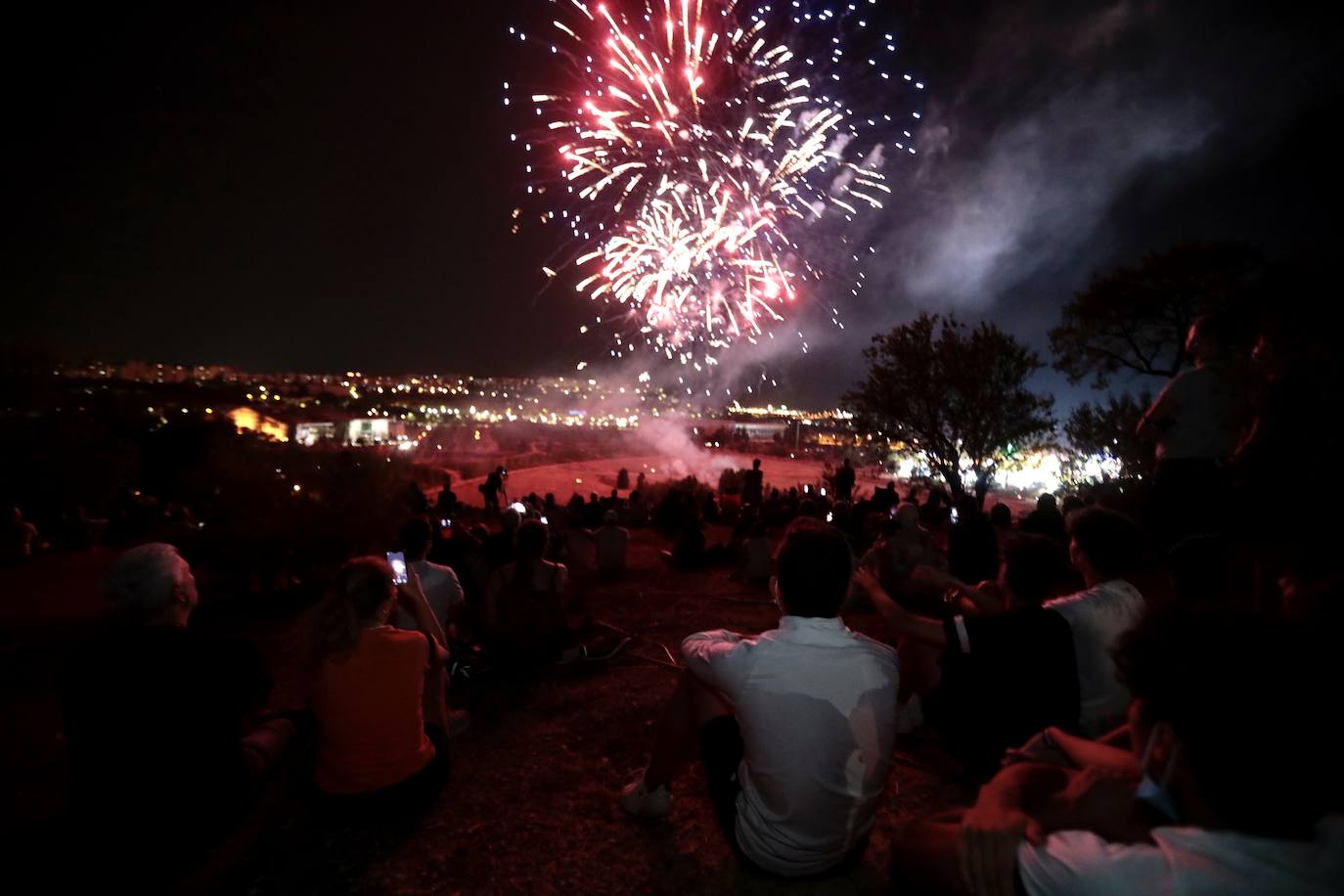 Fotos: Los fuegos artificiales del domingo en Valladolid