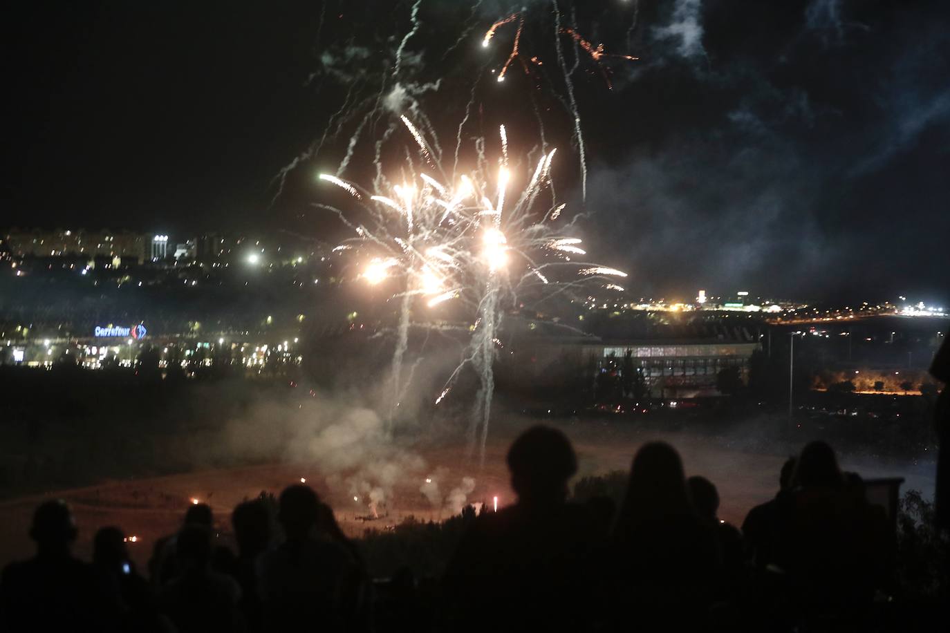 Fotos: Los fuegos artificiales del domingo en Valladolid