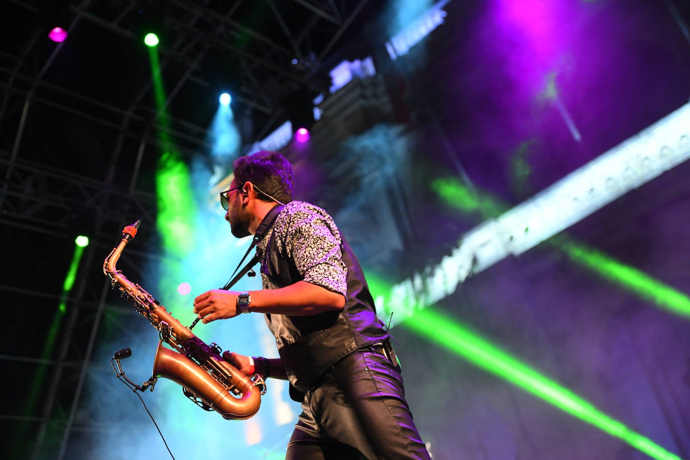 Fotos: Concierto de la Orquesta Mondragón el la Plaza Mayor de Valladolid