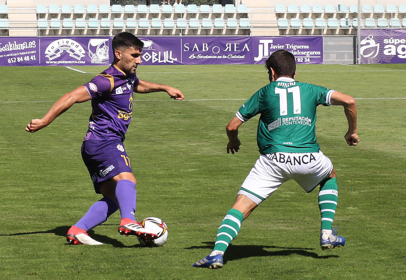 Los jugadores de Rubén Gala consiguen la primera victoria en La Balastera
