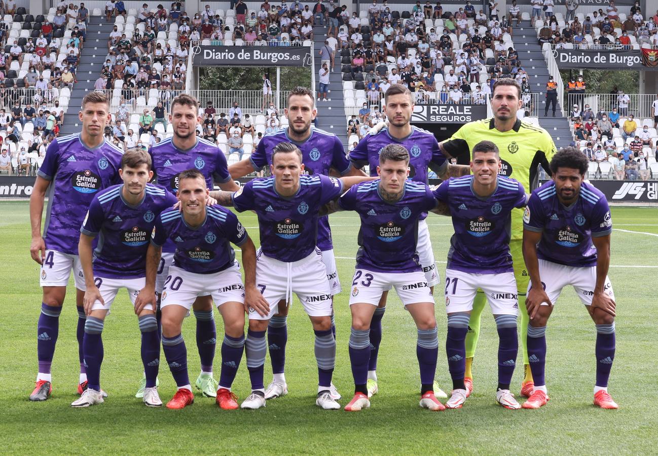 Fotos: Derrota del Real Valladolid en Burgos (3-0)