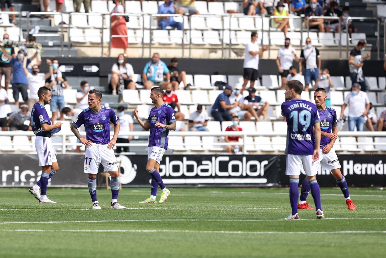 Fotos: Derrota del Real Valladolid en Burgos (3-0)