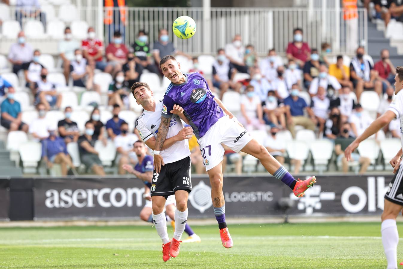 Fotos: Derrota del Real Valladolid en Burgos (3-0)