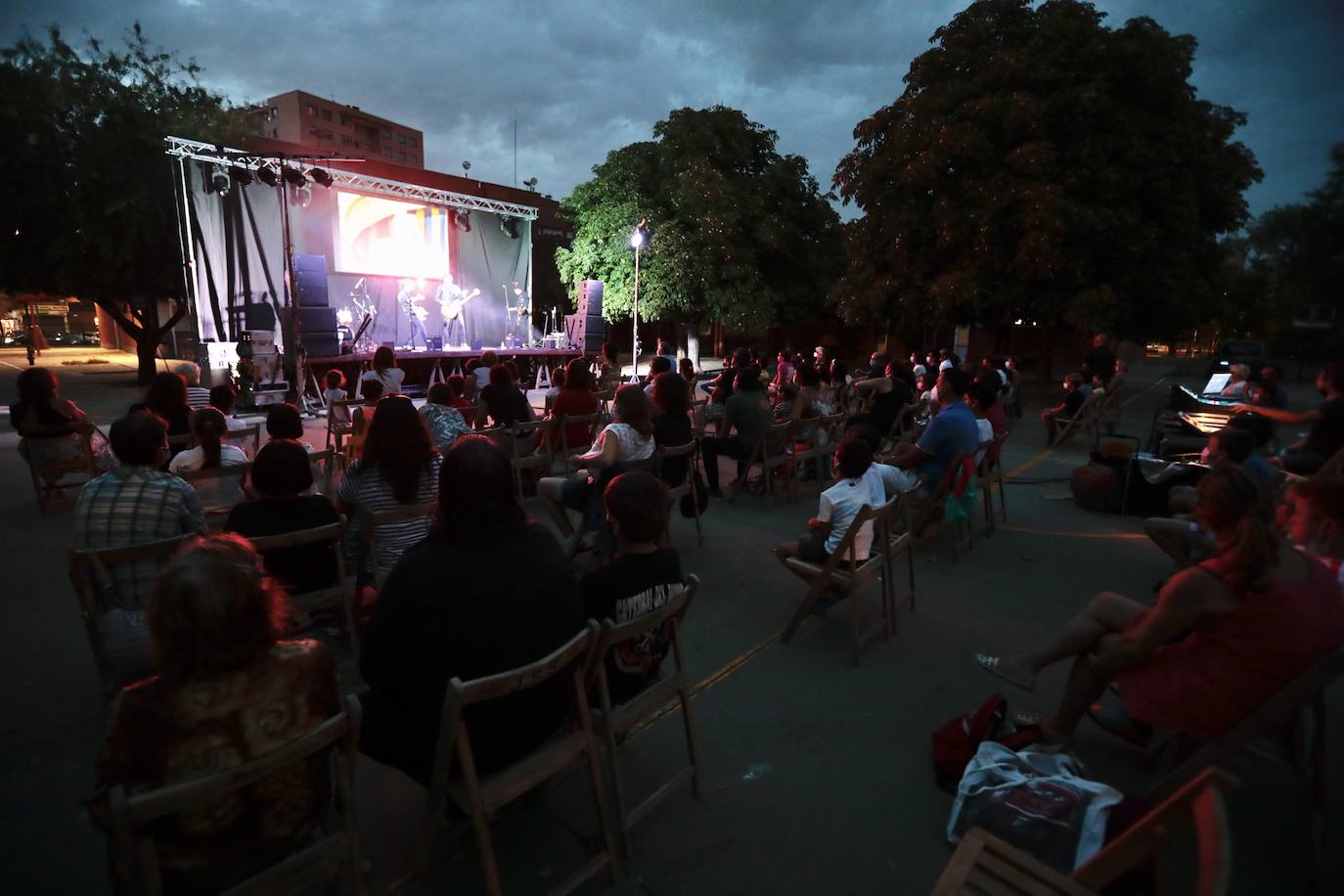 Fotos: Concierto de Happening en Valladolid a propósito de las Fiestas 2021