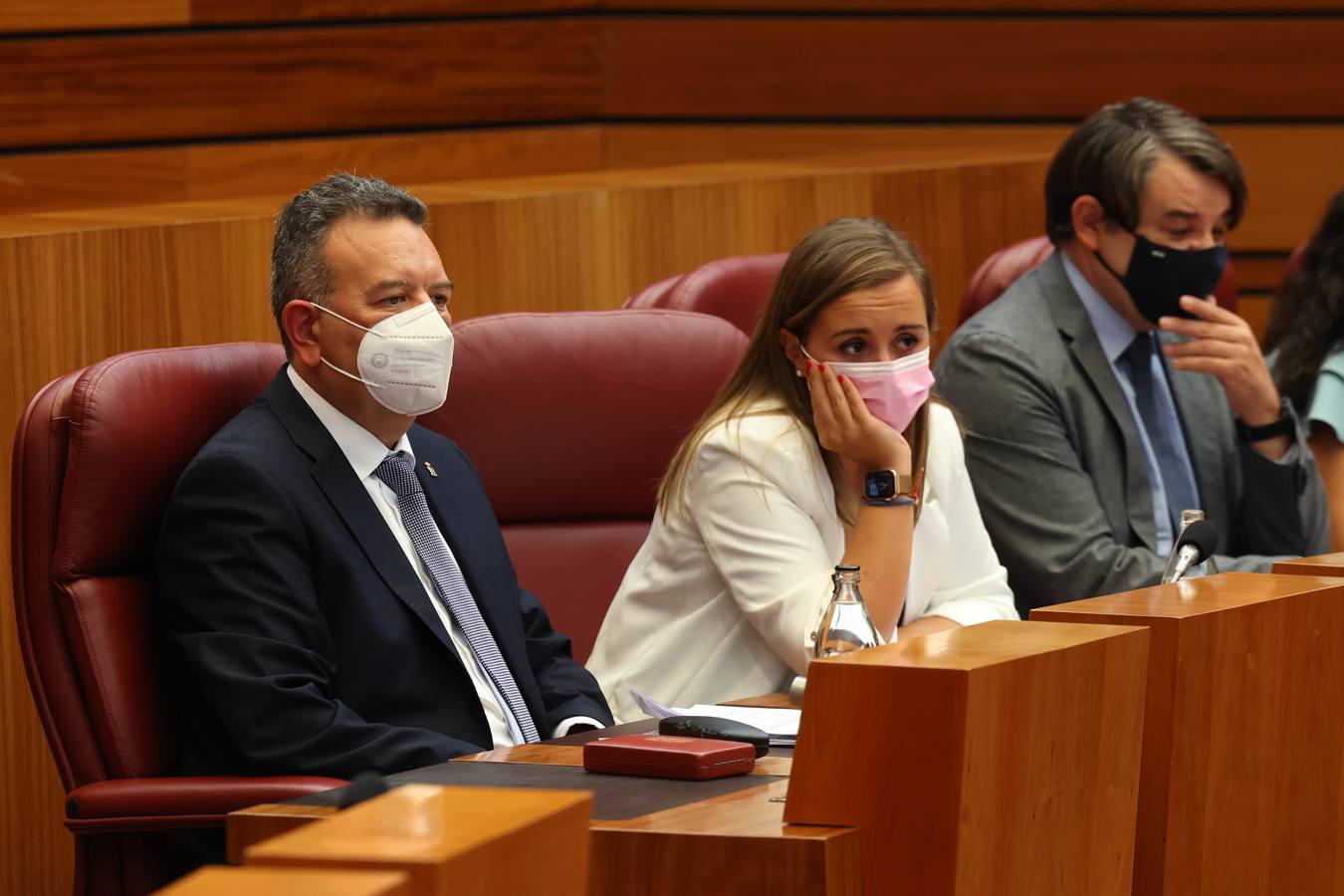 Fotos: Primer pleno en las Cortes de Castilla y León del curso político 2021-2022