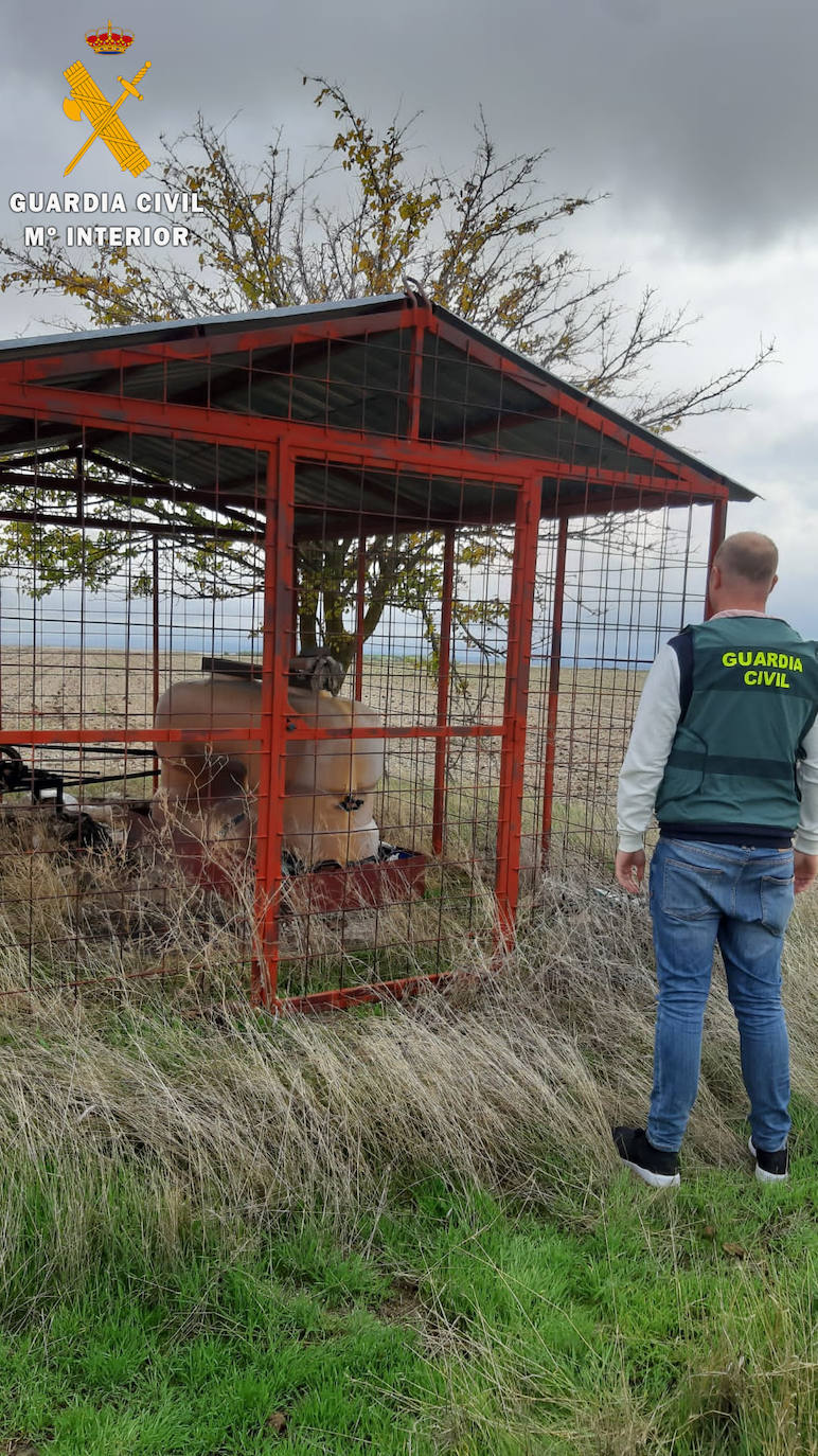 Explotación en la que se produjo el robo.