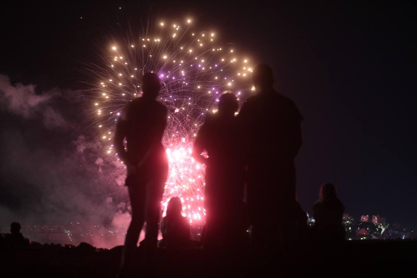 Fotos: Fuegos artificiales del martes 7 de septiembre en las Fiestas de Valladolid