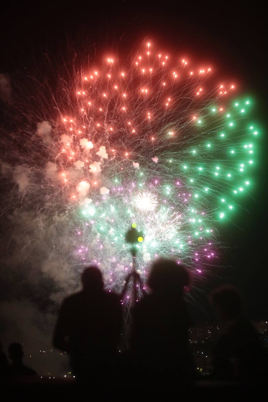 Fotos: Fuegos artificiales del martes 7 de septiembre en las Fiestas de Valladolid