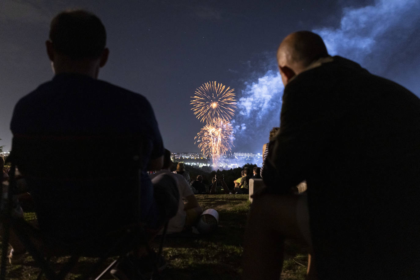 Fotos: Fuegos artificiales en el lunes de Fiestas de Valladolid