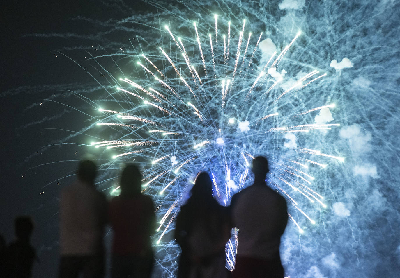 Fotos: Fuegos artificiales en el lunes de Fiestas de Valladolid