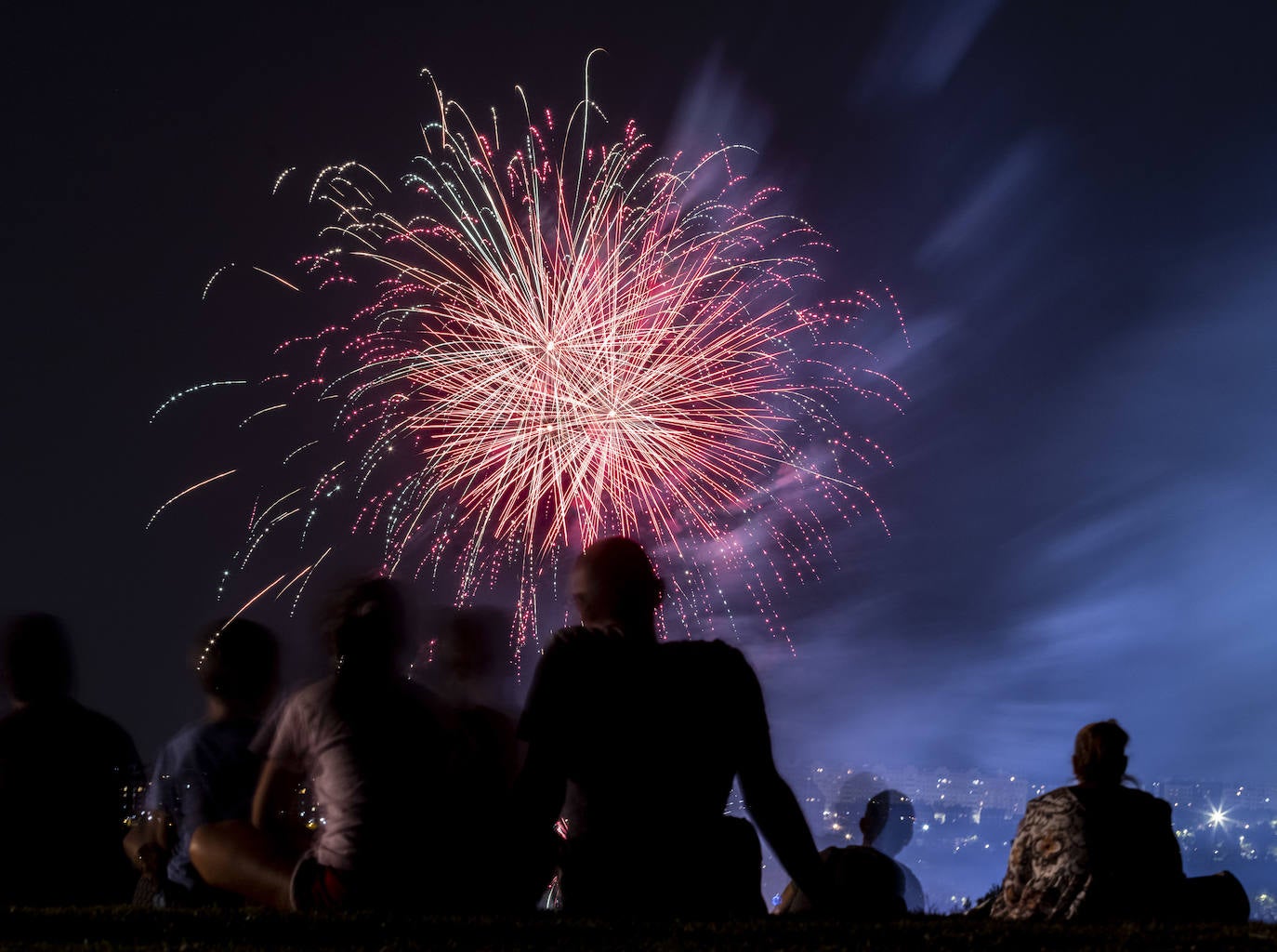 Fotos: Fuegos artificiales en el lunes de Fiestas de Valladolid