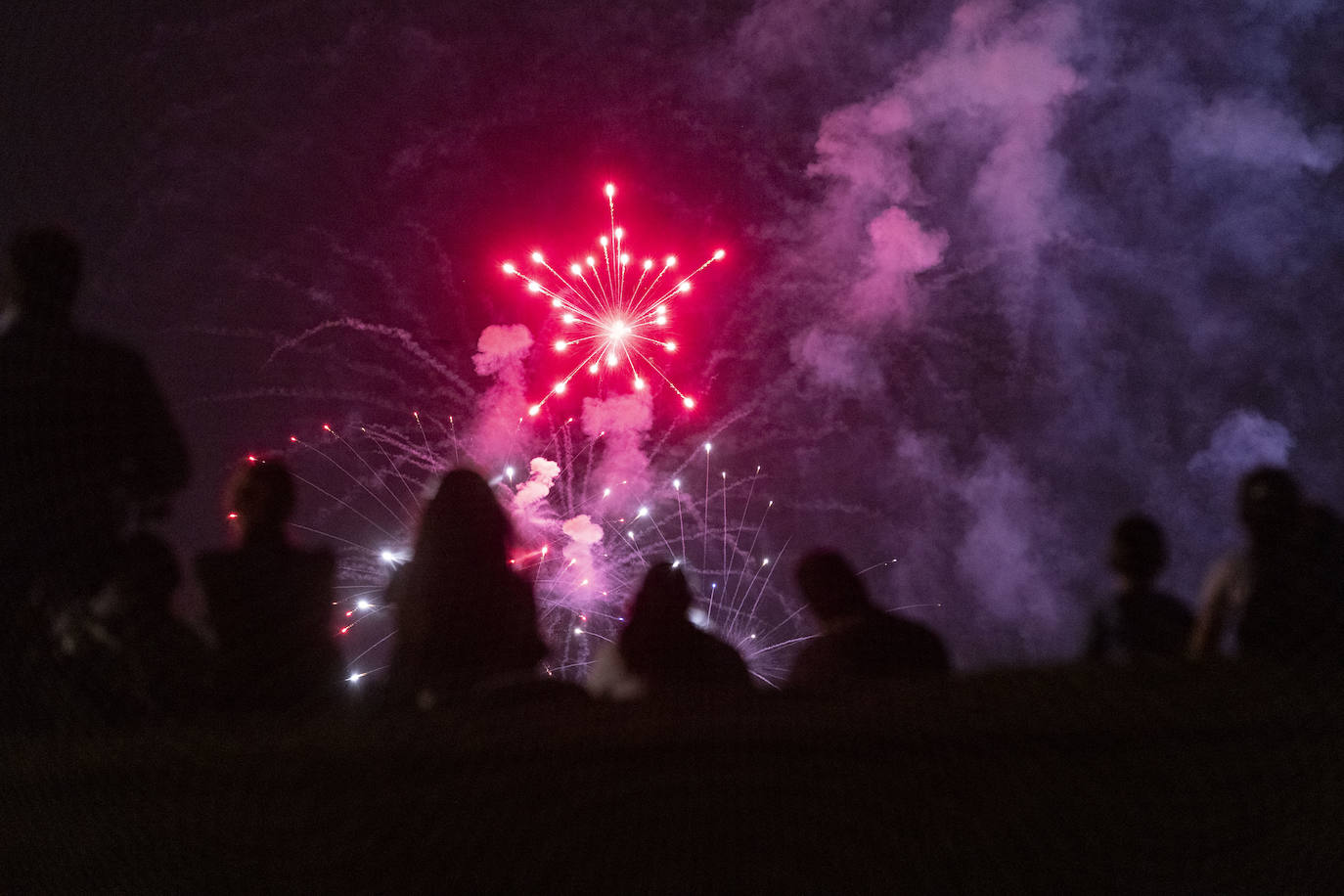 Fotos: Fuegos artificiales en el lunes de Fiestas de Valladolid