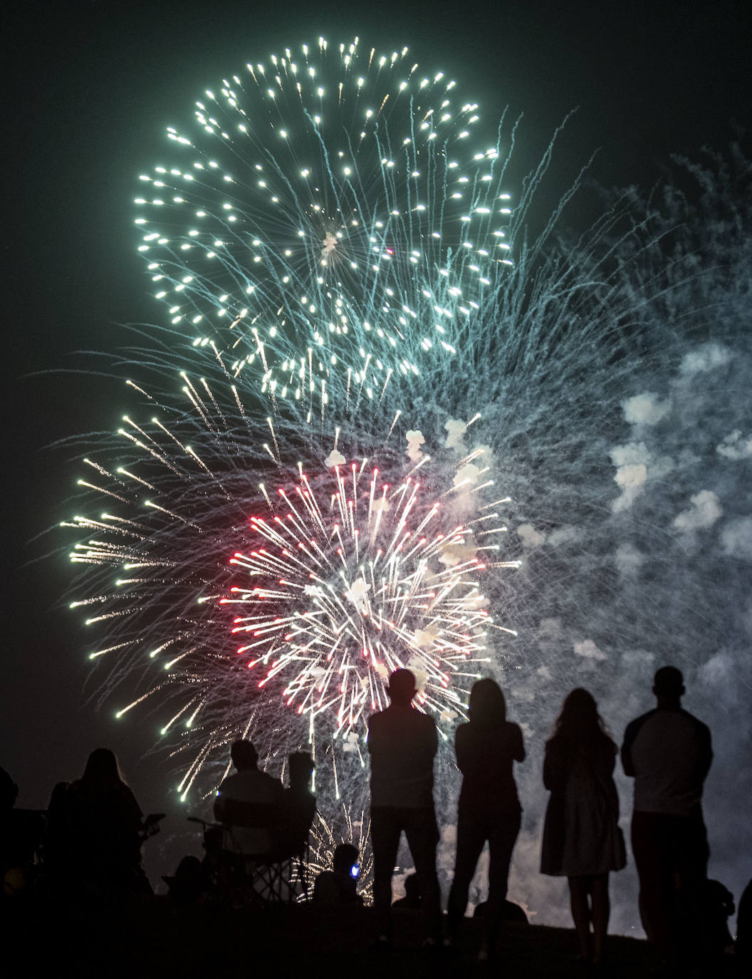 Fotos: Fuegos artificiales en el lunes de Fiestas de Valladolid