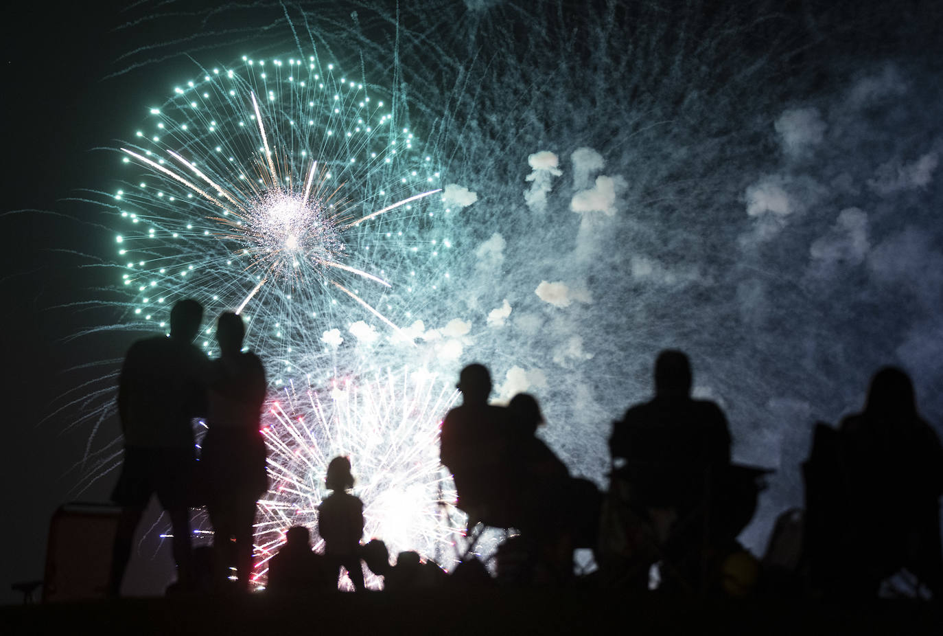 Fotos: Fuegos artificiales en el lunes de Fiestas de Valladolid