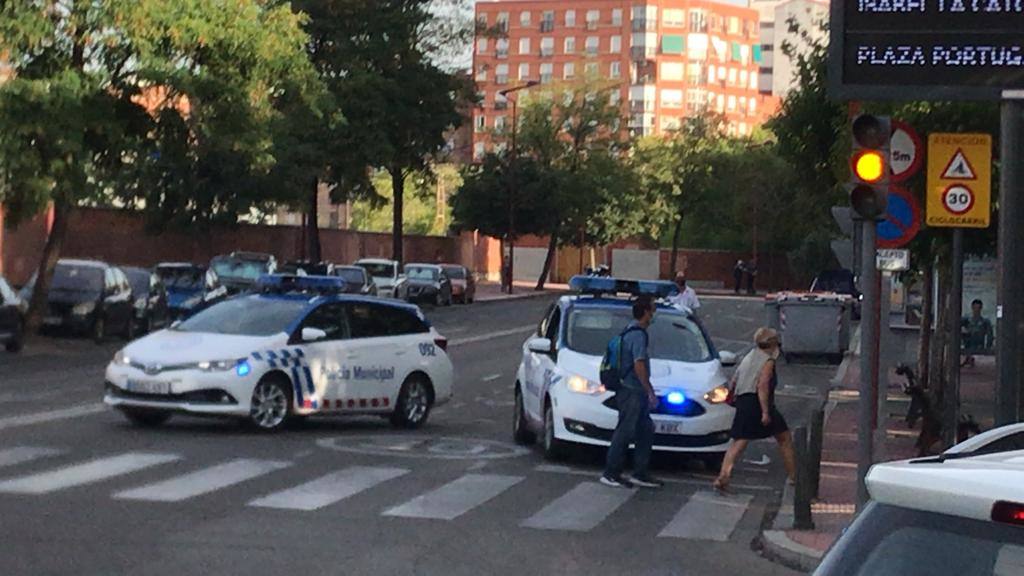 El túnel de Labradores, tras el suceso. 