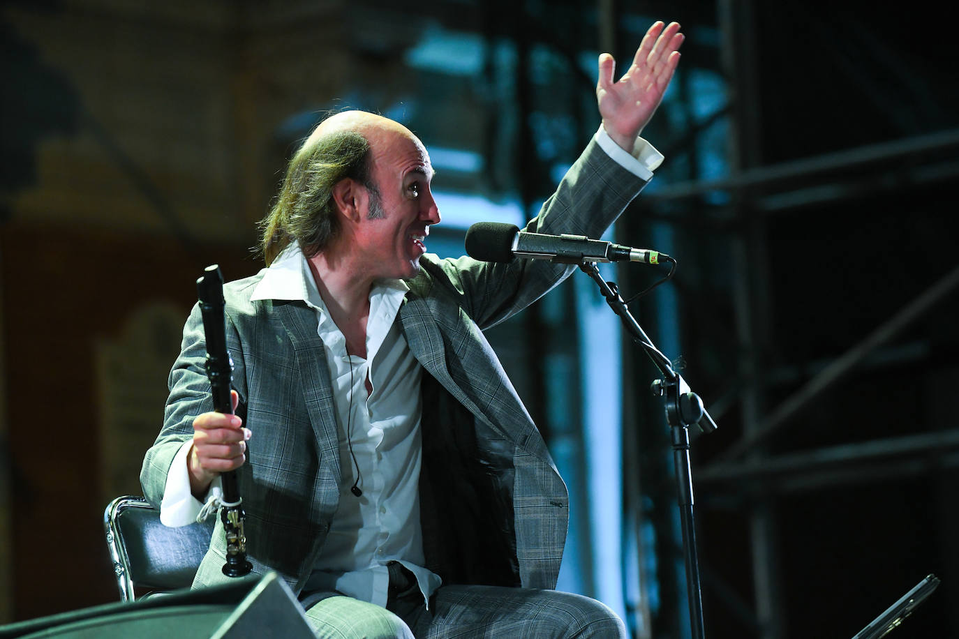 Fotos: Concierto de Carlos Núñez en la Plaza Mayor de Valladolid