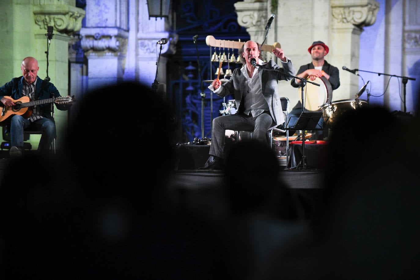 Fotos: Concierto de Carlos Núñez en la Plaza Mayor de Valladolid