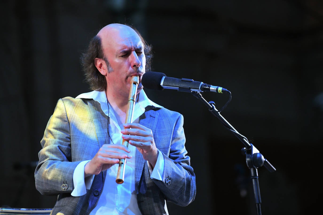 Fotos: Concierto de Carlos Núñez en la Plaza Mayor de Valladolid