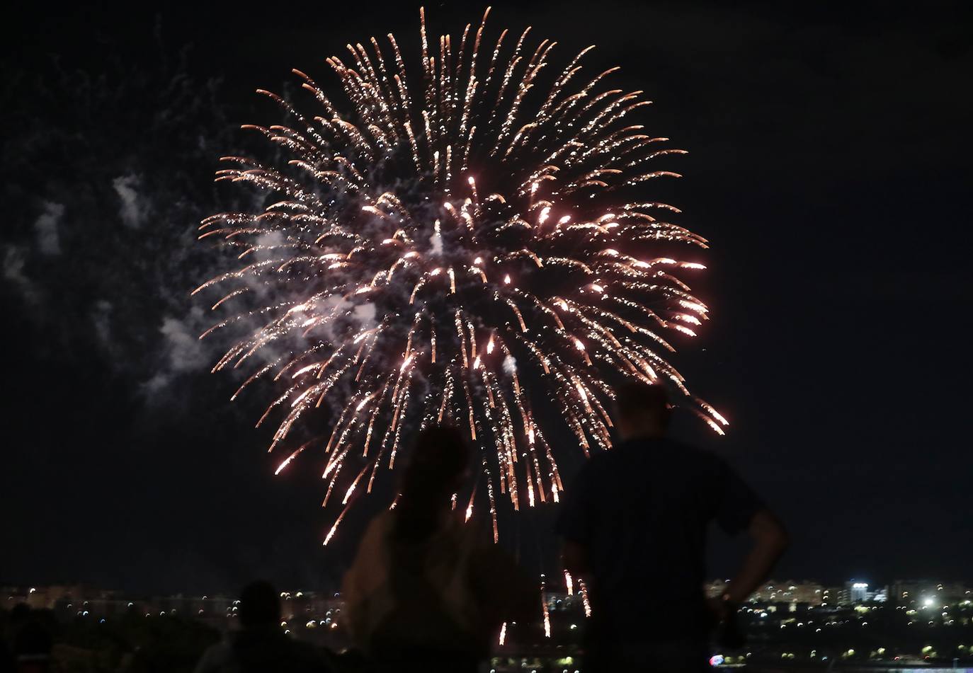 Fotos: Fuegos artificiales del miércoles 8 de septiembre en Valladolid