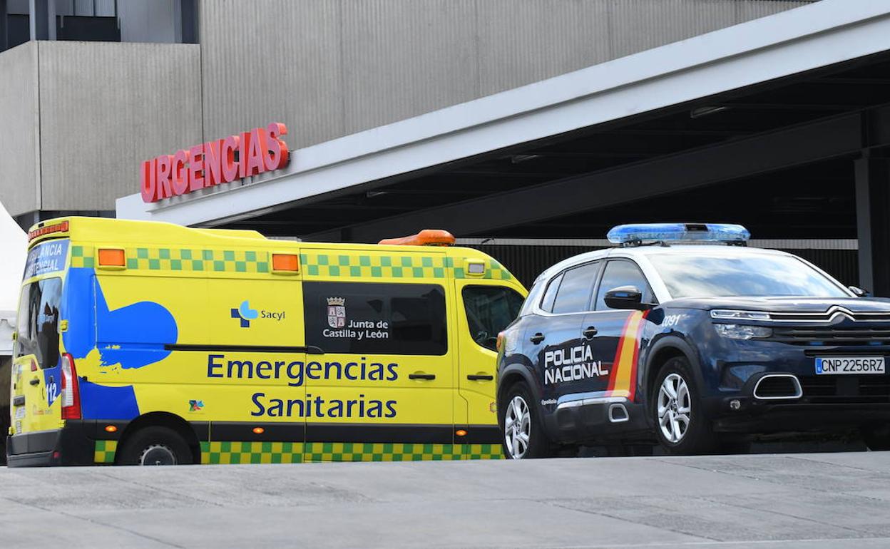 Zona de Urgencias del Hospital Clínico de Valladolid.