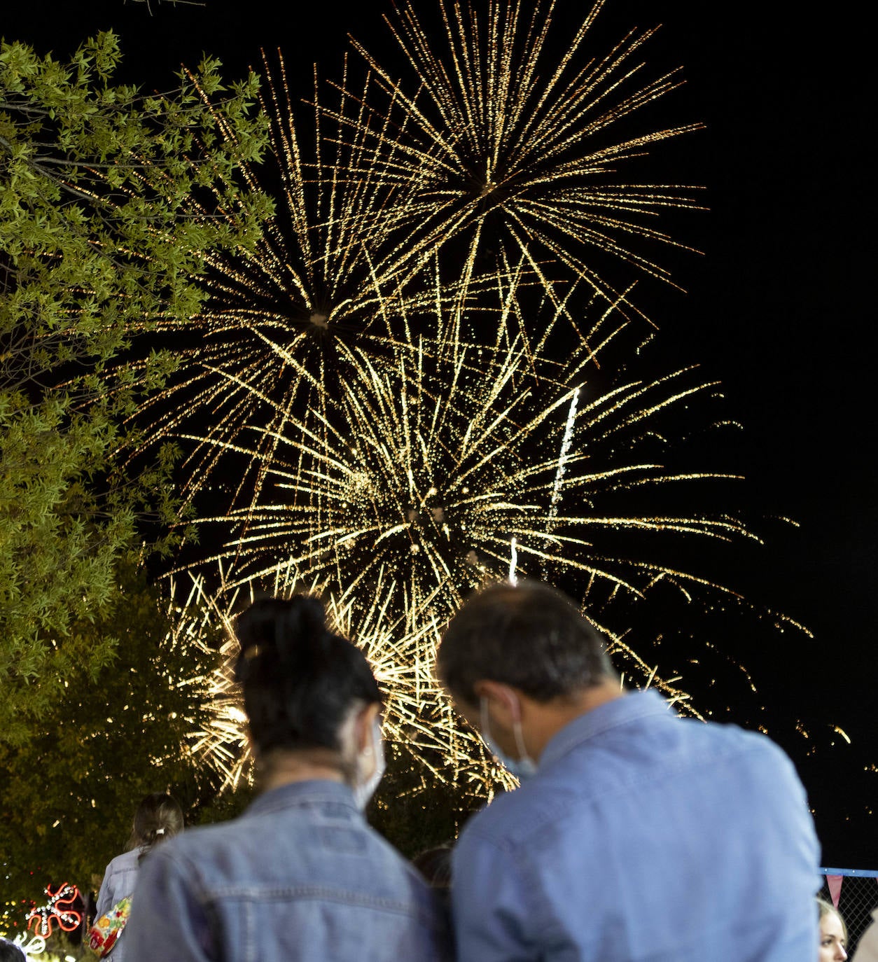 Fotos: Fuegos artificiales desde el Real de la Feria en Valladolid