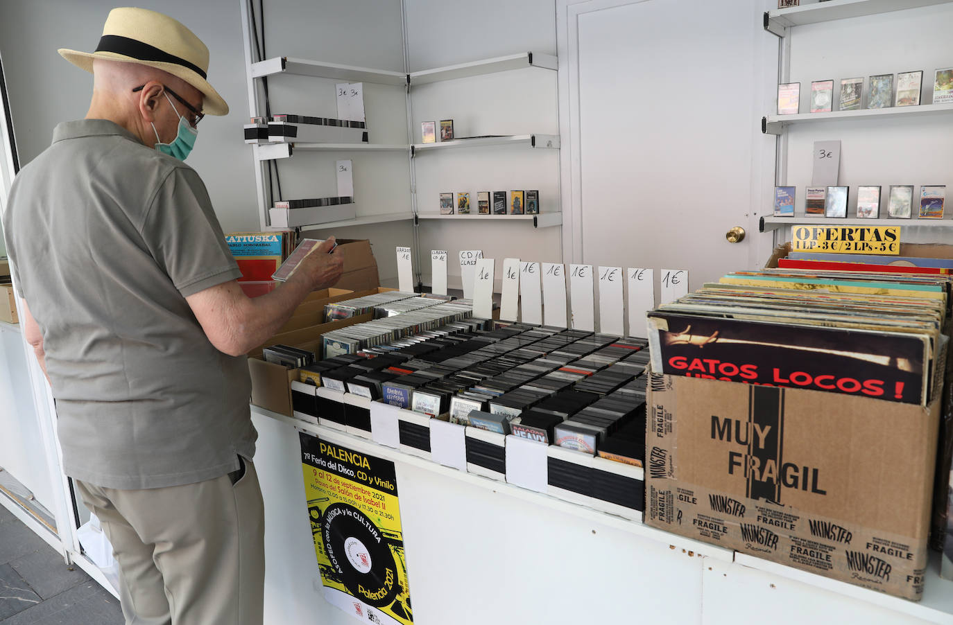 Fotos: La colección más preciada de discos, vinilos y cedés está en Palencia